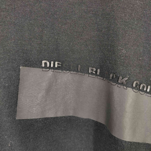 ディーゼルブラックゴールド DIESEL BLACK GOLD フロントロゴプリントクルーネックTシャツ レディース import:L