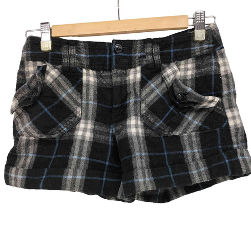 バーバリーブルーレーベル BURBERRY BLUE LABEL ノバチェック ウール ショートパンツ レディース 38