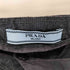 プラダ PRADA グレンチェック ウールスラックス ベルトレス レディース 38S