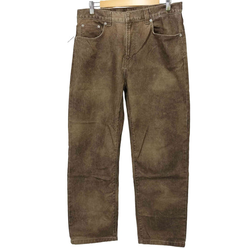 ザラマン ZARA MAN LIMITED EDITION WAXED EFFECT JEANS オーバー コーティング デニム パンツ メンズ 34