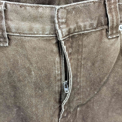 ザラマン ZARA MAN LIMITED EDITION WAXED EFFECT JEANS オーバー コーティング デニム パンツ メンズ 34