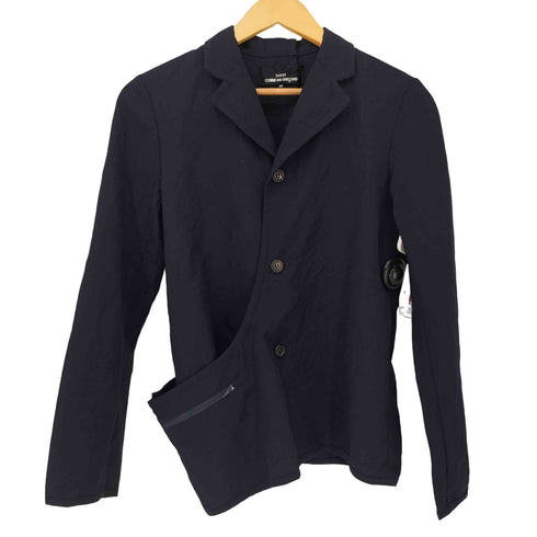 トリココムデギャルソン tricot COMME des GARCONS 00SS AD1999 裾ジップポケット 変形ウールテーラードジャケット レディース JPN:M