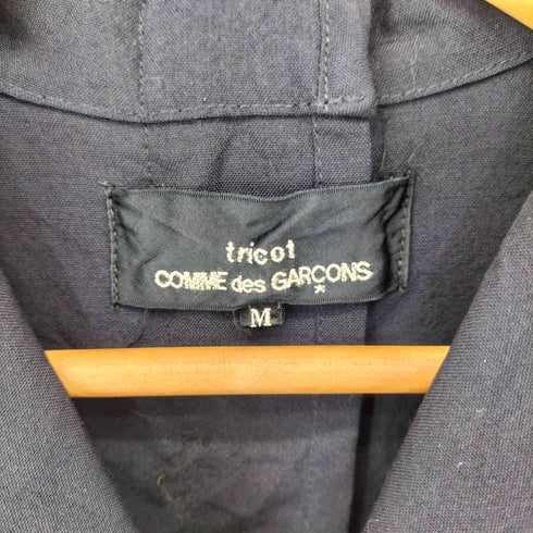 トリココムデギャルソン tricot COMME des GARCONS 00SS AD1999 裾ジップポケット 変形ウールテーラードジャケット レディース JPN:M