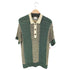 ザラ ZARA ニットポロシャツ メンズ import:M