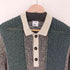 ザラ ZARA ニットポロシャツ メンズ import:M
