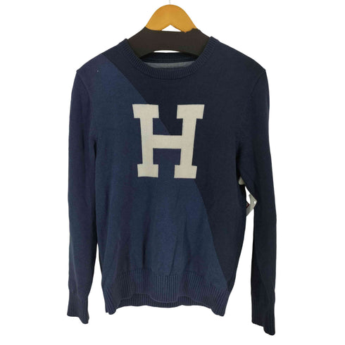 トミーヒルフィガー TOMMY HILFIGER コットンクルーネックニット レディース import:XS