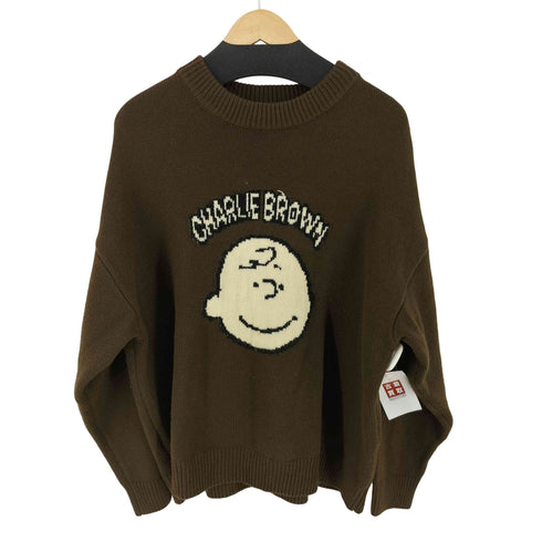 フリークスストア FREAKS STORE キャラクタープリント クルーネックニット メンズ import:S