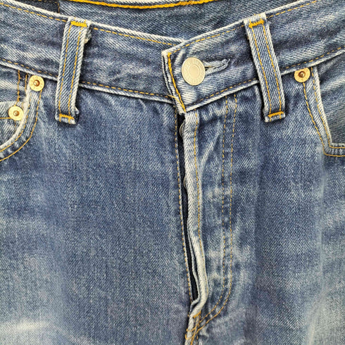 リーバイス Levis 90S 英国製 EURO ユーロ 501 ボタン裏311 ボタンフライ デニムパンツ 脇割 メンズ W31 L34
