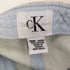 シーケーカルバンクライン ck Calvin Klein ロゴ刺繍デニムキャップ メンズ