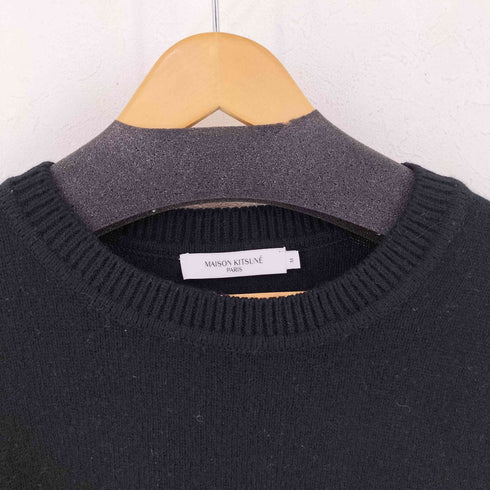メゾンキツネ MAISON KITSUNE BABY FOX PATCH COSY R-NECK PULLOVER メンズ import:M