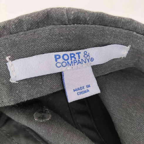 ポートアンドカンパニー PORT and COMPANY DOG EMBROIDERY COTTON DAD CAP レディース