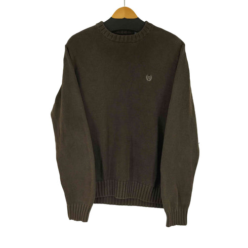 チャップスラルフローレン CHAPS RALPH LAUREN ワンポイント刺繍コットンニット メンズ import:L
