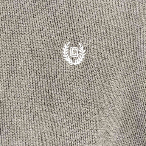 チャップスラルフローレン CHAPS RALPH LAUREN ワンポイント刺繍コットンニット メンズ import:L