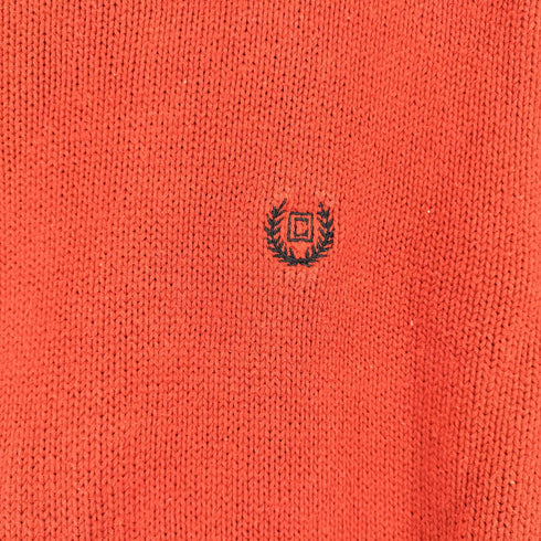 チャップスラルフローレン CHAPS RALPH LAUREN ロゴ刺繍 コットンニット メンズ JPN:XL