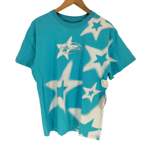 DUA LIPA ロゴプリント 3D 星柄 S/S クルーネック Tシャツ レディース import:S