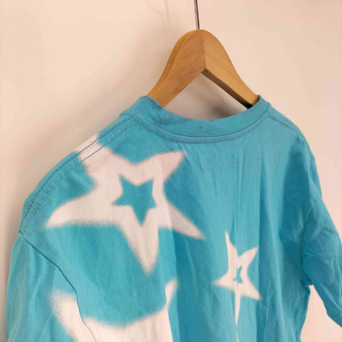 DUA LIPA ロゴプリント 3D 星柄 S/S クルーネック Tシャツ レディース import:S