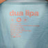 DUA LIPA ロゴプリント 3D 星柄 S/S クルーネック Tシャツ レディース import:S