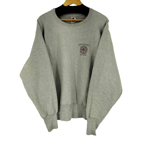 チャンピオン Champion 胸元プリント REVERSE WEAVE クルーネックスウェット メンズ import:L