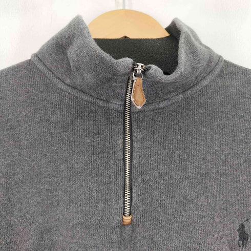 ポロバイラルフローレン Polo by RALPH LAUREN 90S スモールポニー刺繍 ハーフジップニット メンズ JPN:XL