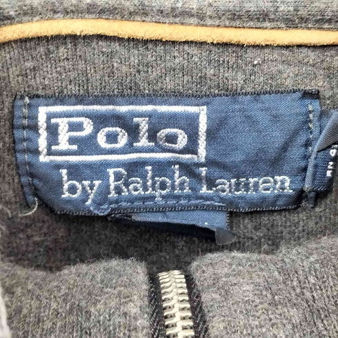 ポロバイラルフローレン Polo by RALPH LAUREN 90S スモールポニー刺繍 ハーフジップニット メンズ JPN:XL