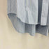 ガンリュウ GANRYU FUMITO GANRYU 21SS SPLEATED SHIRTストライプシャツ メンズ JPN:2