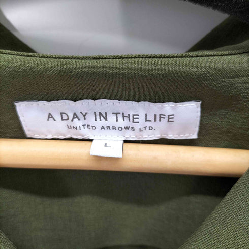 アデイインザライフユナイテッドアローズ A day in the life UNITED ARROWS S/S オープンカラーシャツ メンズ JPN:L