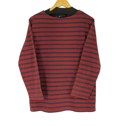 セントジェームス SAINT JAMES ボーダーボートネックカットソー メンズ EUR:48