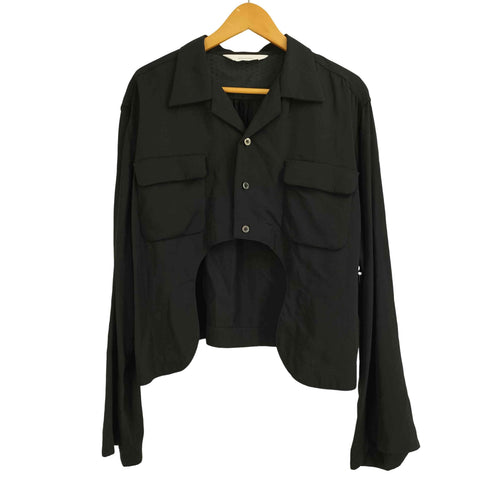 サスクワァッチファブリックス SASQUATCHfabrix. 21SS 開襟 変形 長袖シャツ メンズ JPN:M