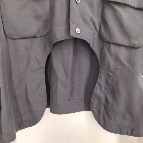 サスクワァッチファブリックス SASQUATCHfabrix. 21SS 開襟 変形 長袖シャツ メンズ JPN:M