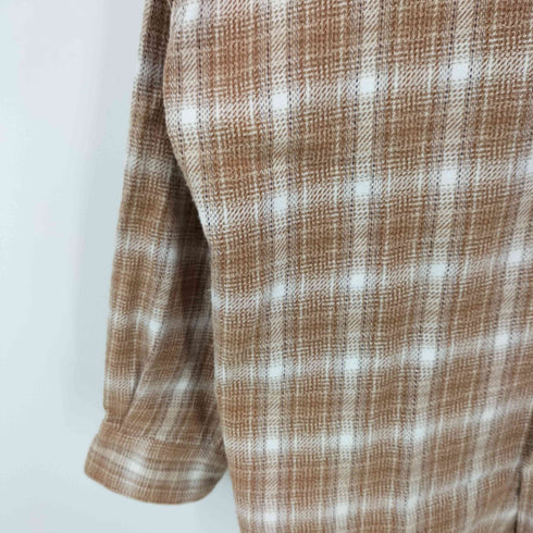 シュミーズラコステ CHEMISE LACOSTE 90s 文字ワニ オンブレチェック ネルシャツ メンズ 5