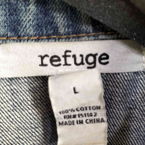 REFUGE デニムトラッカージャケット メンズ import:L