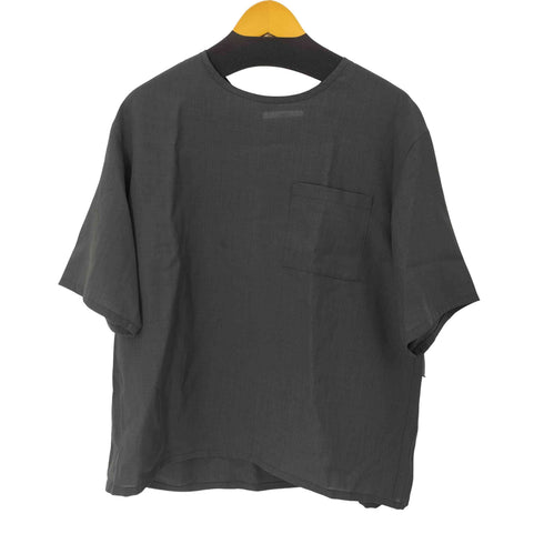 インヘリット INHERIT フロントポケットデザイン UネックTシャツ メンズ import:L