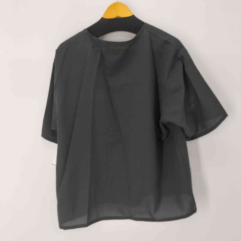 インヘリット INHERIT フロントポケットデザイン UネックTシャツ メンズ import:L