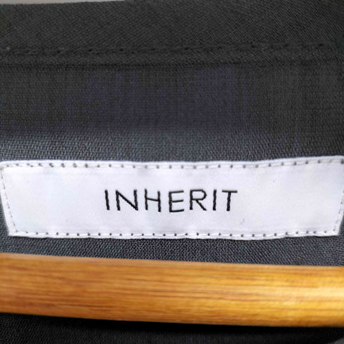 インヘリット INHERIT フロントポケットデザイン UネックTシャツ メンズ import:L