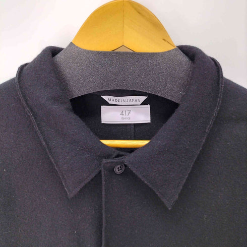 フォーワンセブンバイエディフィス 417 by EDIFICE フロントビックボケット ウールシャツ メンズ import:L