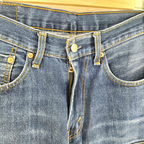 リーバイス Levis 福岡天神リニューアルオープン1周年記念 ダブルニー デニムパンツ 550 メンズ 32inch