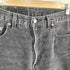 リーバイス Levis USA製 ボタン裏511刻印 505 後染め ブラックデニムパンツ メンズ 34inch