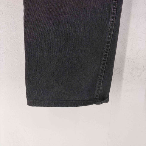 リーバイス Levis USA製 ボタン裏511刻印 505 後染め ブラックデニムパンツ メンズ 34inch