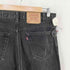 リーバイス Levis USA製 ボタン裏511刻印 505 後染め ブラックデニムパンツ メンズ 34inch