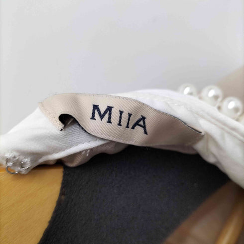 ミーア MiiA パールデザインワンピース レディース FREE