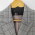 ザラ ZARA チェックダブルテーラードジャケット レディース import:XS