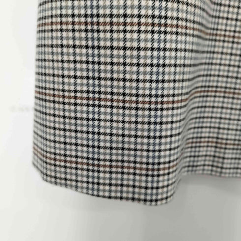 ザラ ZARA チェックダブルテーラードジャケット レディース import:XS