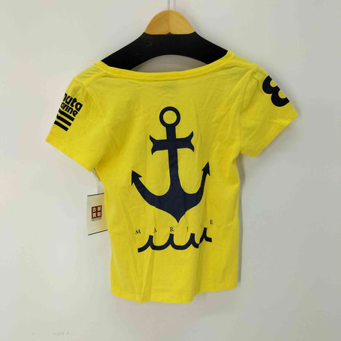 MUTA MARINE フロントプリント S/S Tシャツ レディース import:M