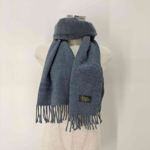 ヴィヴィアンウエストウッド Vivienne Westwood ロゴ刺繍デザインマフラー レディース