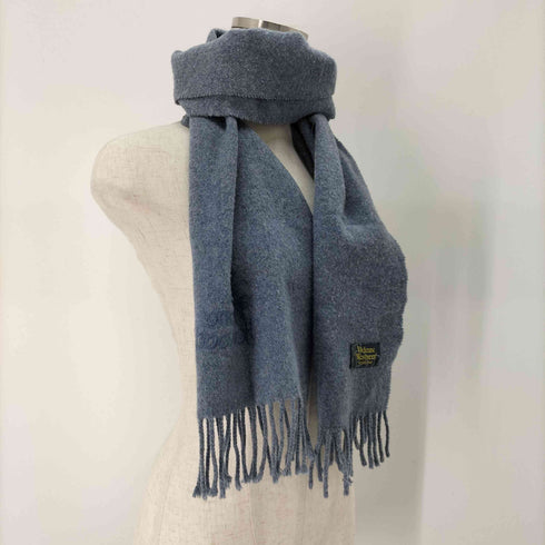 ヴィヴィアンウエストウッド Vivienne Westwood ロゴ刺繍デザインマフラー レディース