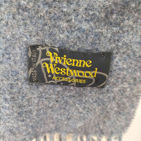 ヴィヴィアンウエストウッド Vivienne Westwood ロゴ刺繍デザインマフラー レディース