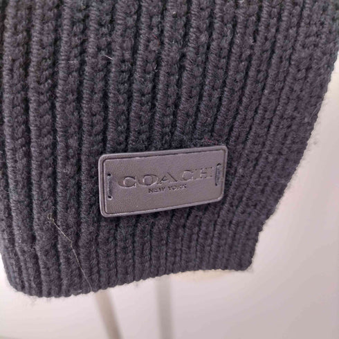 コーチ COACH ボーダーデザインマフラー レディース