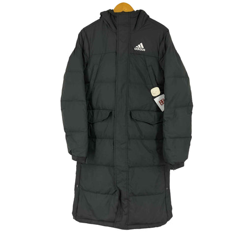 アディダス adidas ロングダウンコート ベンチコート レディース XS