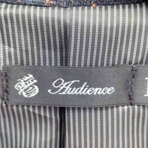 オーディエンス Audience ネップウールツイード2Bテーラードジャケット メンズ import:M