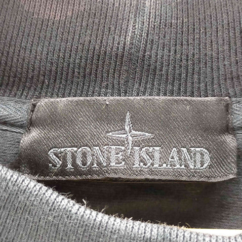 ストーンアイランド STONE ISLAND ワッペンゴーストピースマンツーマン モックネック メンズ import:L
